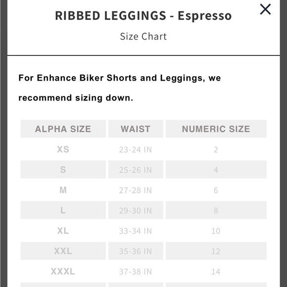 First Health Apparel - Ribbed Leggings - Picture 6 of 6